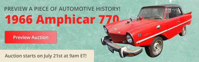 Amphicar homepage banner