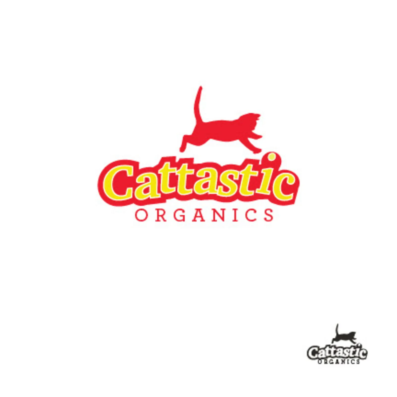 Cattastic Organics — graphic design project preview