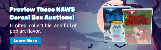 KAWS homepage banner, preview phase