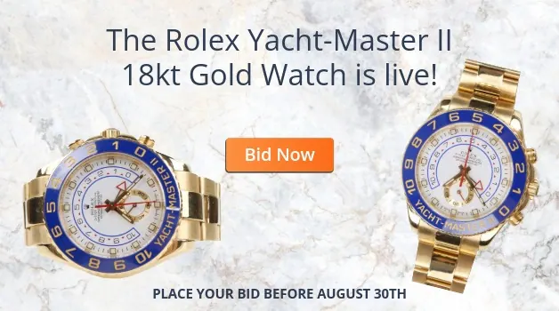 Rolex Yacht-Master II 18kt Gold — web design project preview