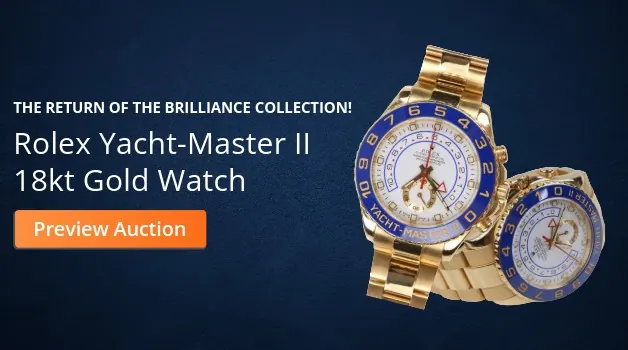 Rolex email banner, preview phase